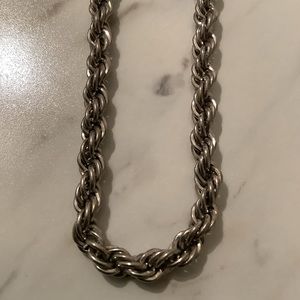new vintage 5 mm steel rope chain